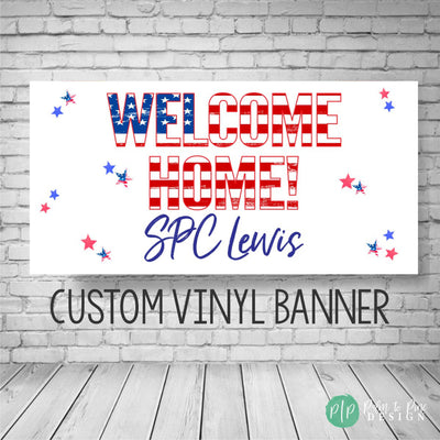 Welcome home military banner, Welcome home military sign, Memorial day banner, Military banner, patriotic banner, Veteran's Day Banner, USMC