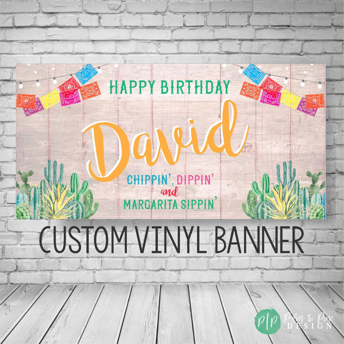 Fiesta Birthday Banner, Fiesta Birthday Party, Fiesta Like there's no manana, Cactus Birthday Banner, Cactus Banner, Taco Bout a Party