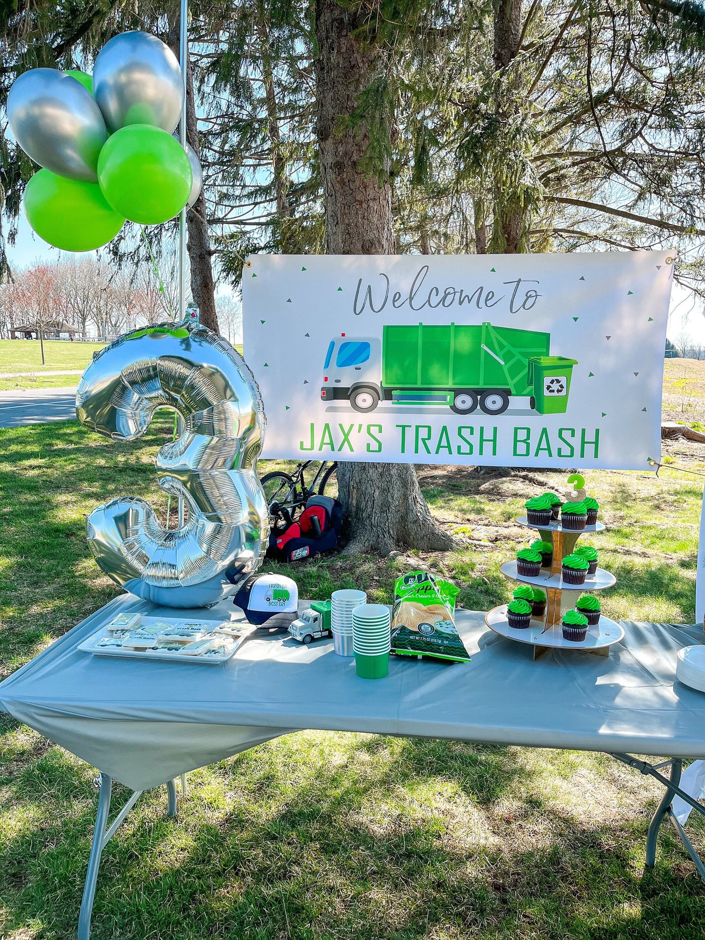 garbage truck birthday, Trash Bash Birthday Banner, Garbage Truck Party Decor, Garbage Truck Banner, garbage truck birthday decorations