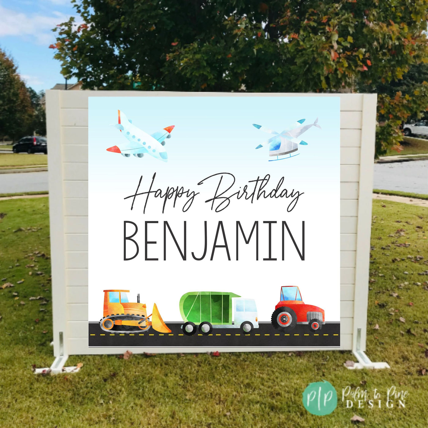 Things that Go Backdrop, Transportation Birthday Banner, Boys Vehicles Birthday Backdrop, Transportation Step & Repeat Banner, Vehicles Sign