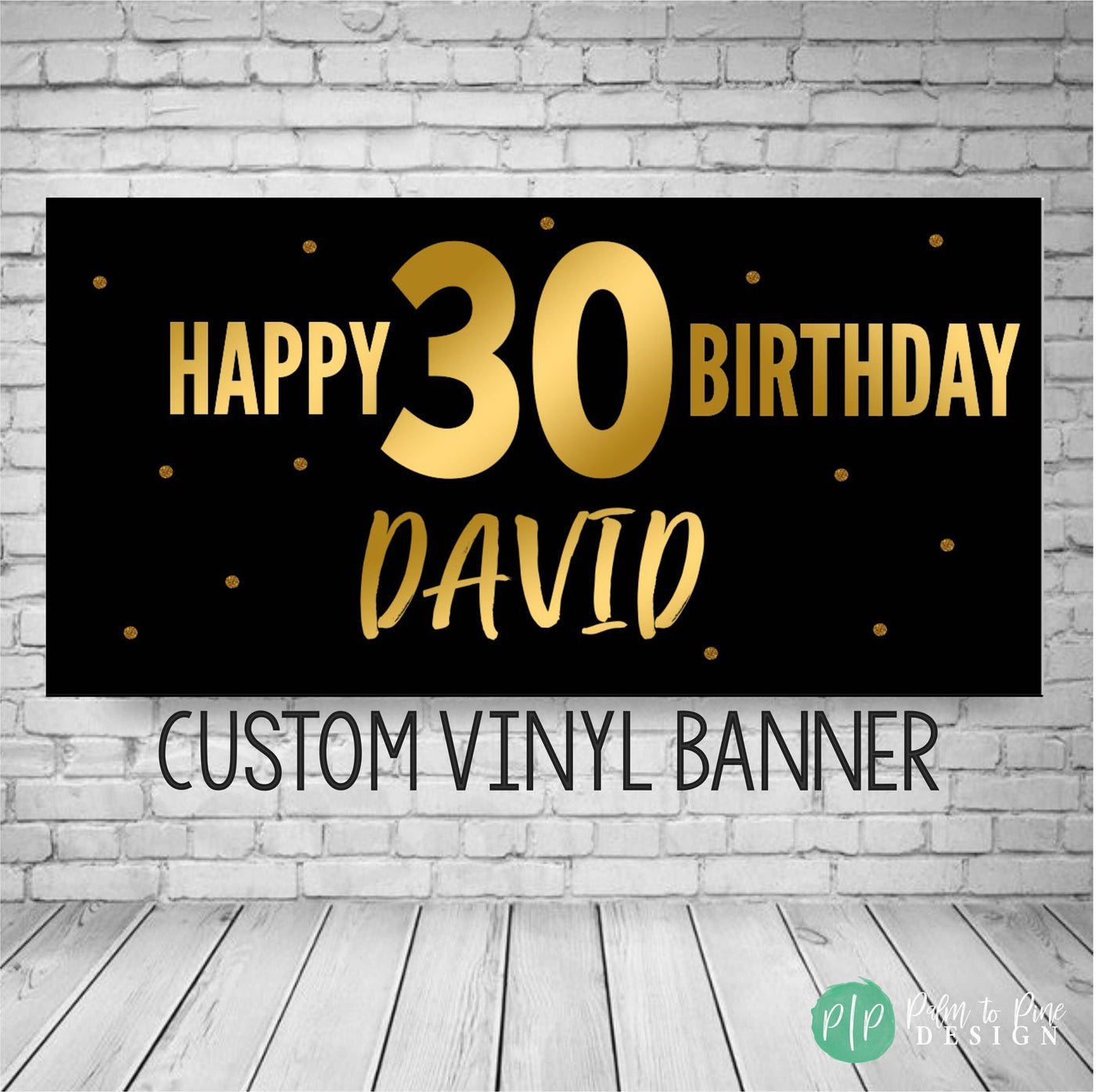 Happy birthday banner personalized, Custom birthday banner, Black and Gold Birthday Banner, Black and Gold backdrop, Black and Gold banner