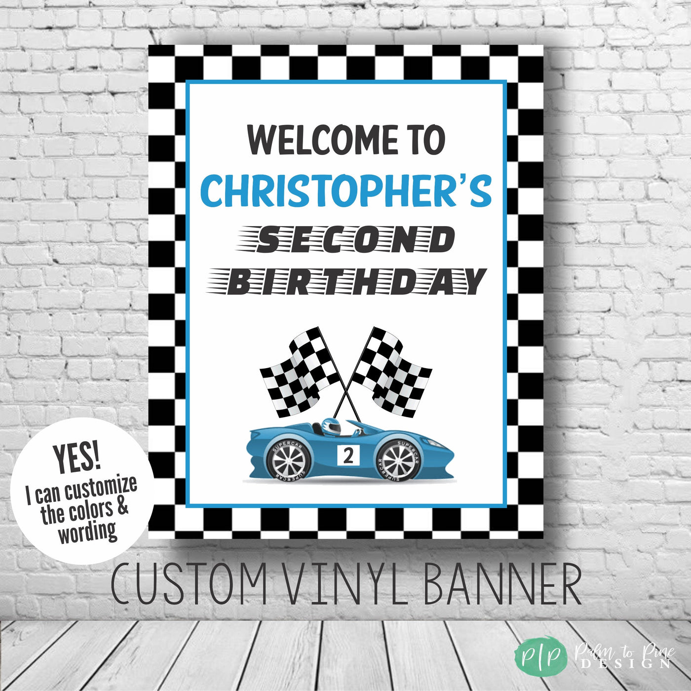 Race Car Birthday Poster,  Racecar Birthday Party, Car Party Decorations, Race Car Checkered Flag Party, Hot Wheel Party, Fast One Birthday