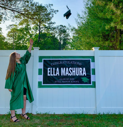 Graduation Banner, Graduation Decor, Graduation Party Banner, Graduation Printable Backdrop, Custom Graduation Banner, Class of 2023 Banner