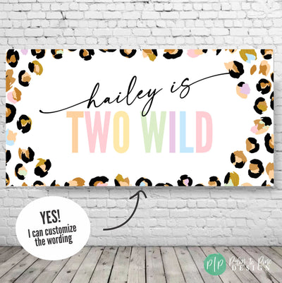 Jungle Birthday Backdrop, Party Animal Banner, Jungle Party Decor, Party Animal Birthday, Party Animal Decorations, Wild One Birthday Banner
