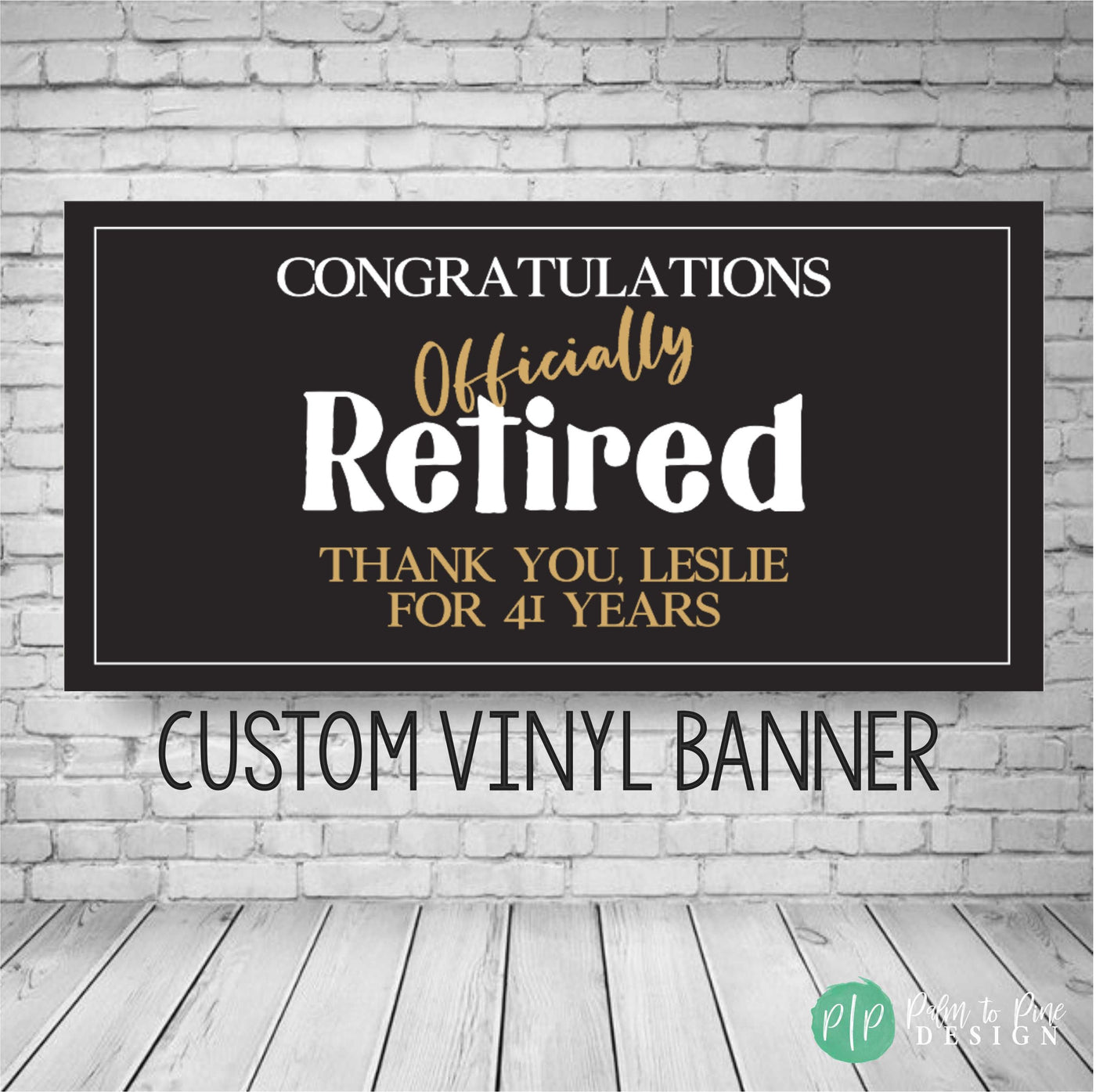 Retirement Banner, Retirement Sign, Retirement Celebration Banner, Retirement Party Decoration, Retirement Party Backdrop,Officially Retired