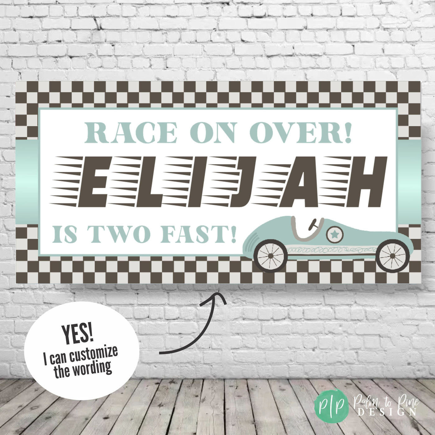 Fast One Decor, Racecar Birthday Banner, Vintage Racecar Birthday Party, Car Party Decorations, Race Car Checkered Flag Backdrop, Boy Banner