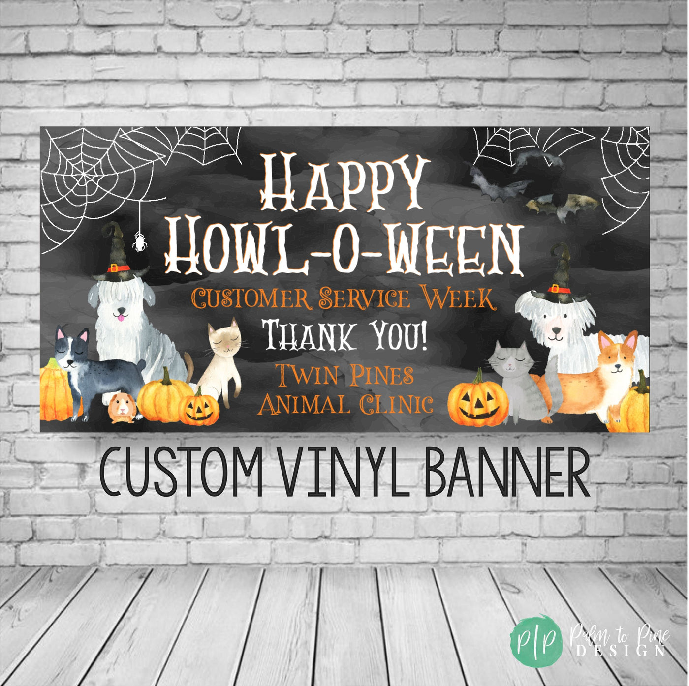 Veterinary Halloween Banner