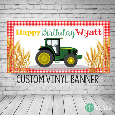 tractor banner