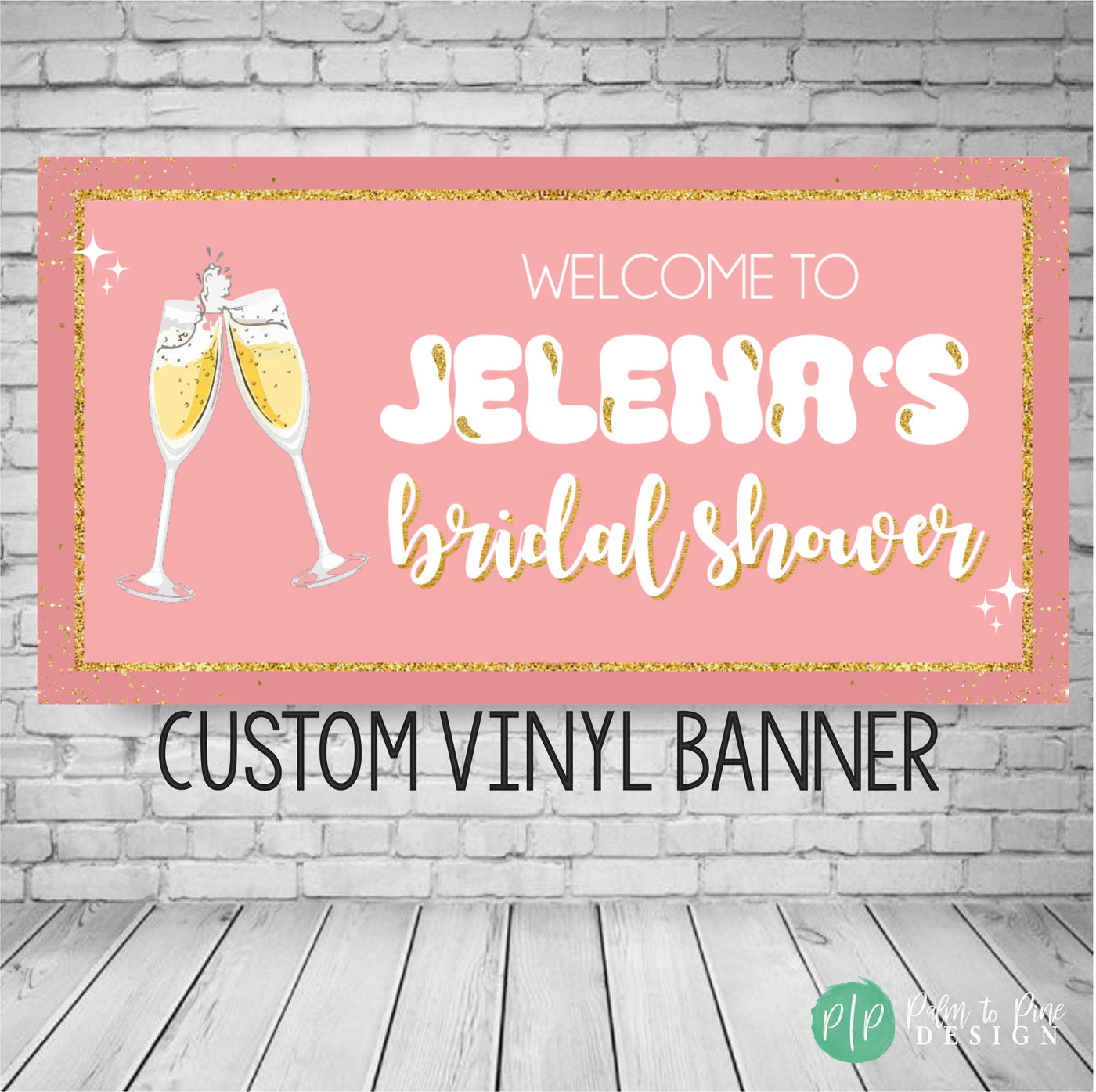 Bridal shower banner