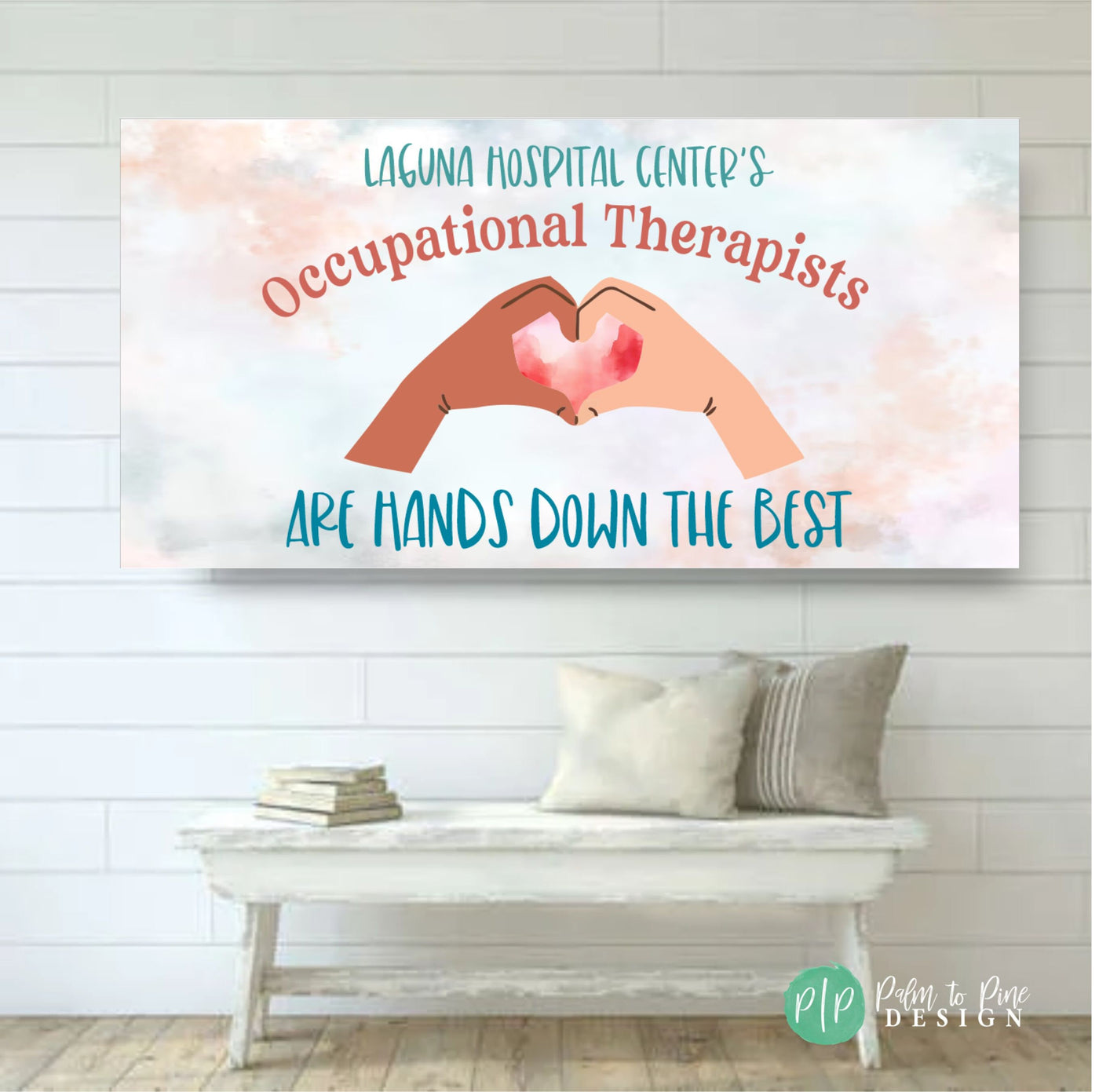 OT Appreciation Banner, Physical Therapy Week Sign, Personalized Occupational Therapist Banner, OT/PT Appreciation Personalized Backdrop