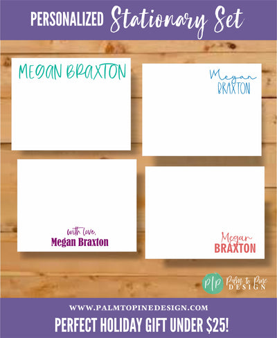 Jewel tone Stationery Set