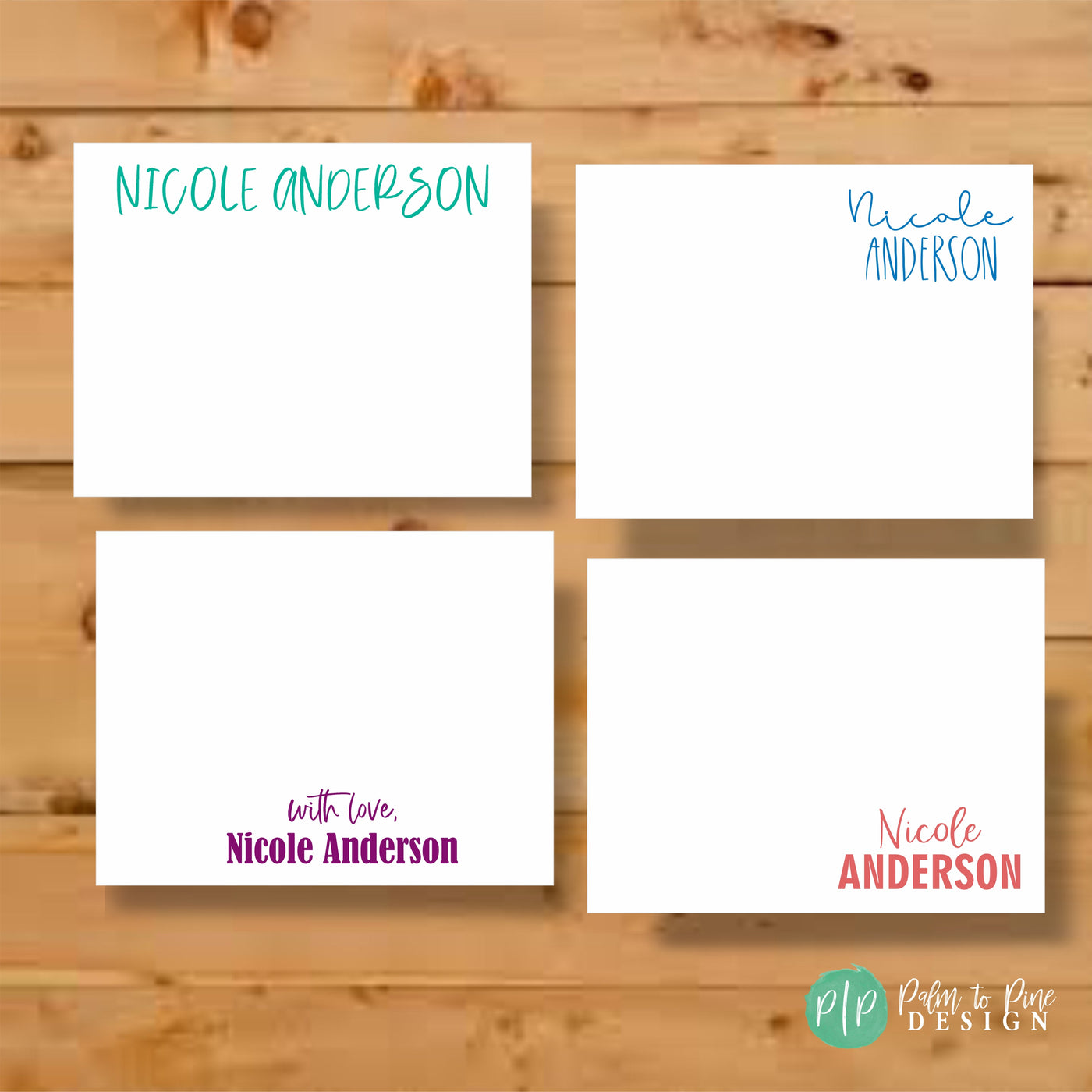 Jewel tone Stationery Set